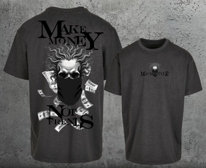 Make Money Oversize Shirt Backprint Unisex