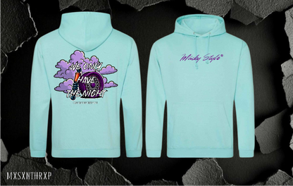 We only have the Night -  Hoodie Unisex Backprint