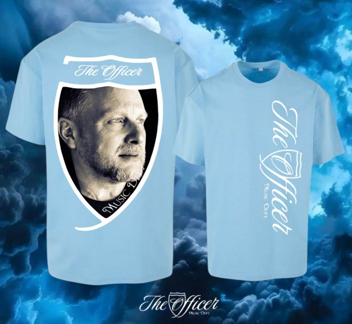 The Officer Wappen Oversize Shirt Backprint Unisex