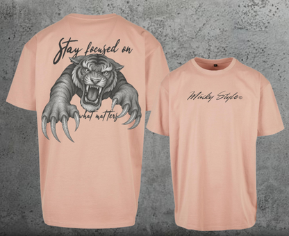 Tiger Oversize Shirt Backprint Unisex