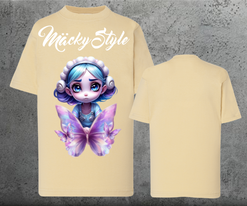 Butterfly-Fee Kids Shirt Unisex