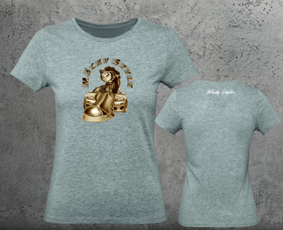Racing Woman Shirt Frontprint