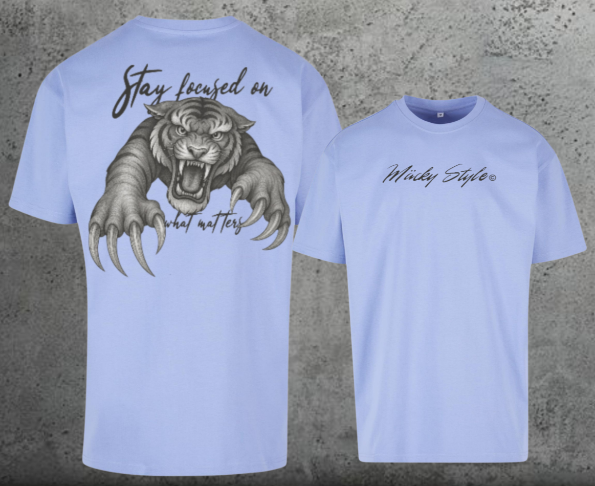 Tiger Oversize Shirt Backprint