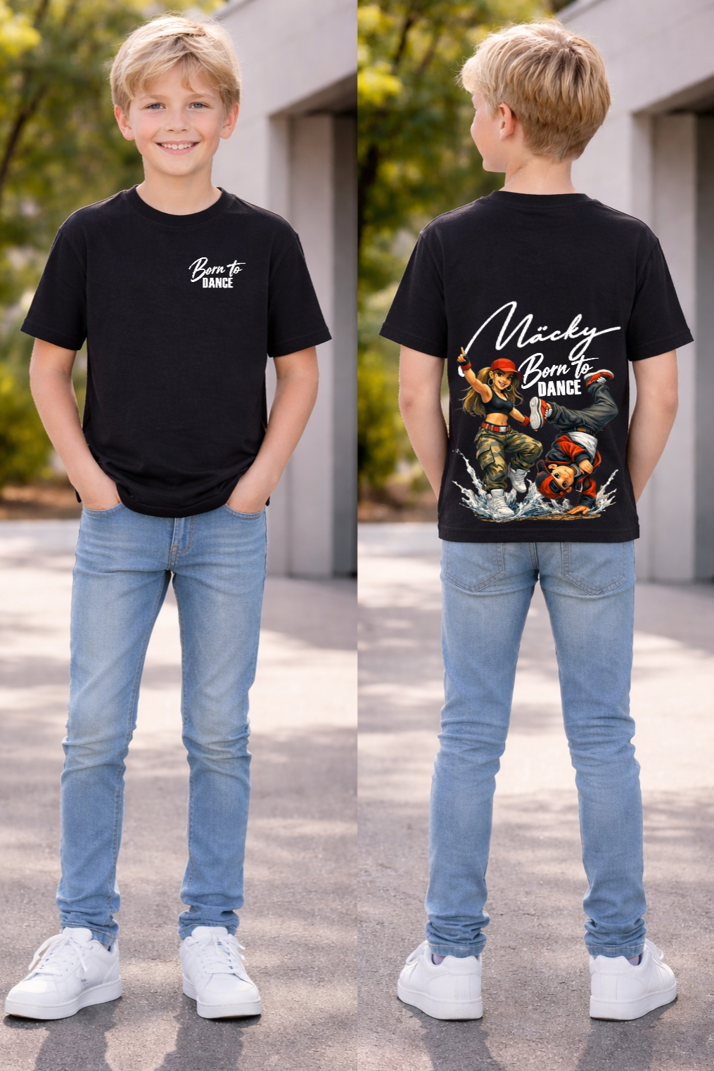 Born to Dance Kids Shirt Unisex