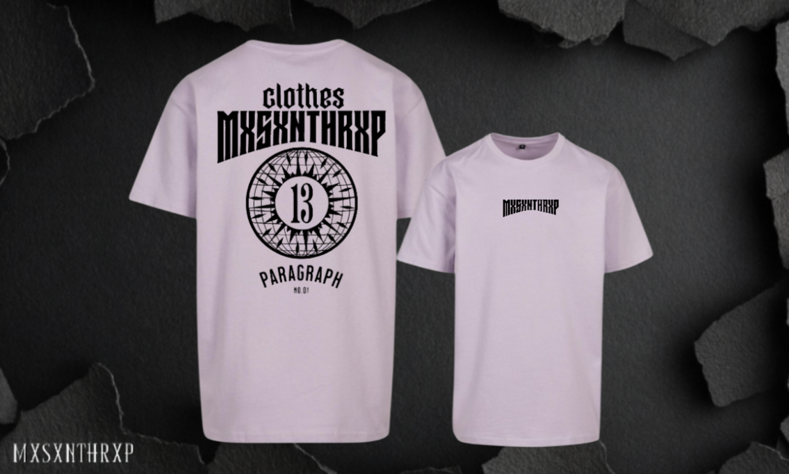 Clothes 13 Oversize Shirt Backprint Unisex