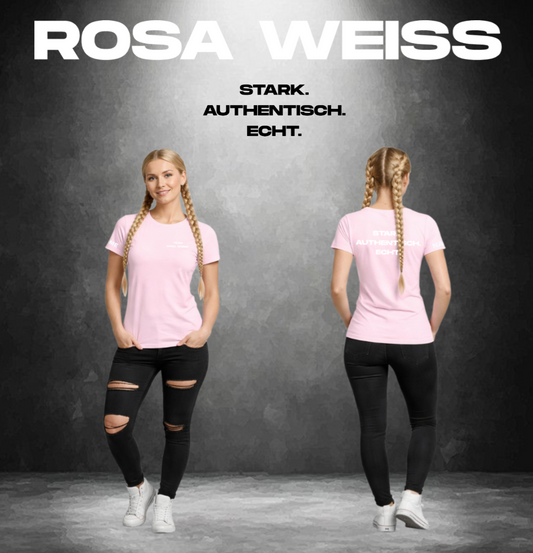 ROSA WEISS - TEAM STARK AUTHENTISCH ECHT Shirt