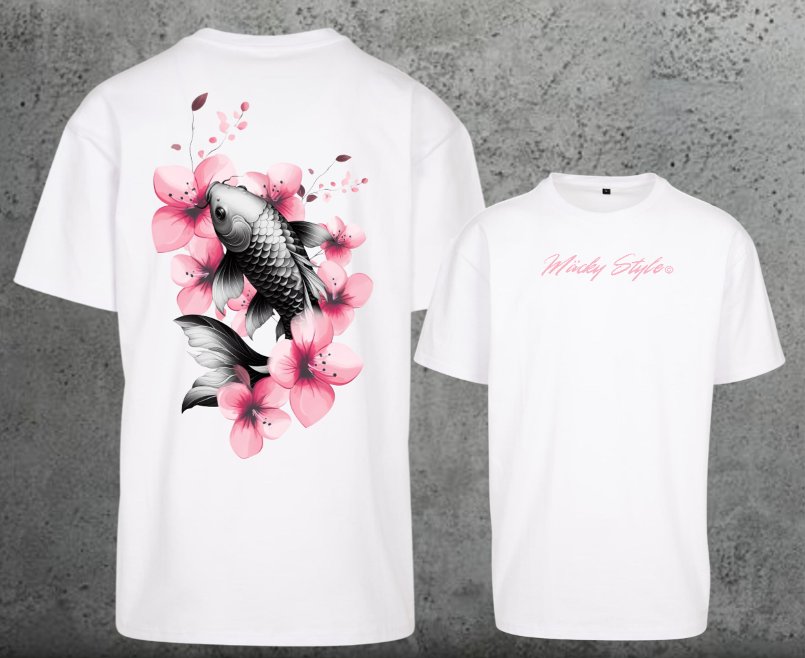 Koi Oversize Shirt Backprint