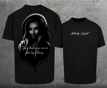 You know my name -  Oversize Shirt Backprint Unisex