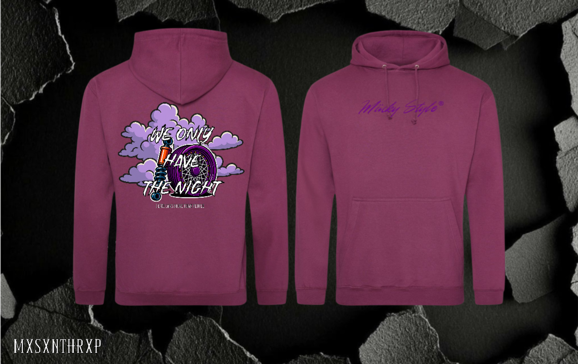 Pattern Hoodie Unisex Backprint