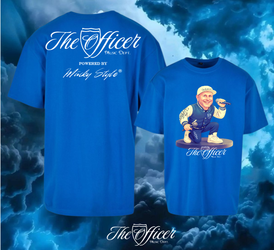 "Mini Me" The Officer Oversize Shirt Front- Backprint