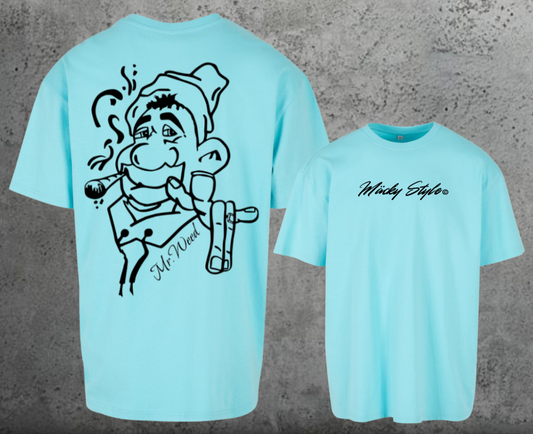 Mr.Weed Oversize Shirt Backprint
