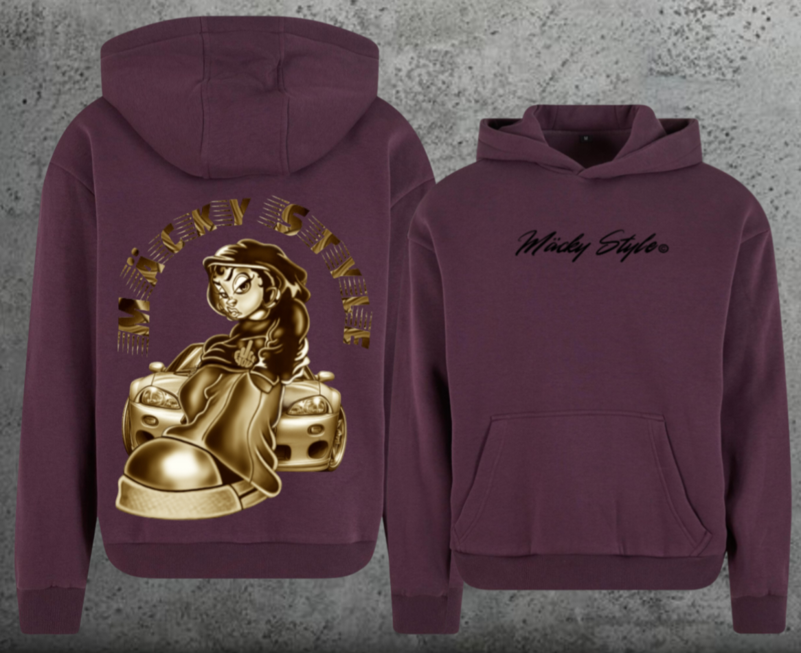 Racing Hoodie Soft Backprint