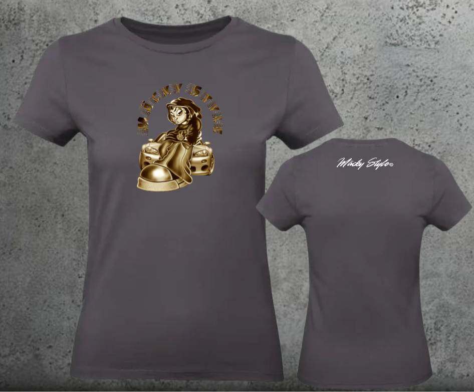Racing Woman Shirt Frontprint