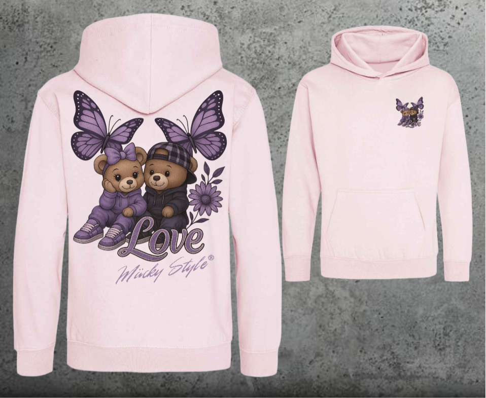 Felpa con cappuccio unisex MUSTER per bambini 