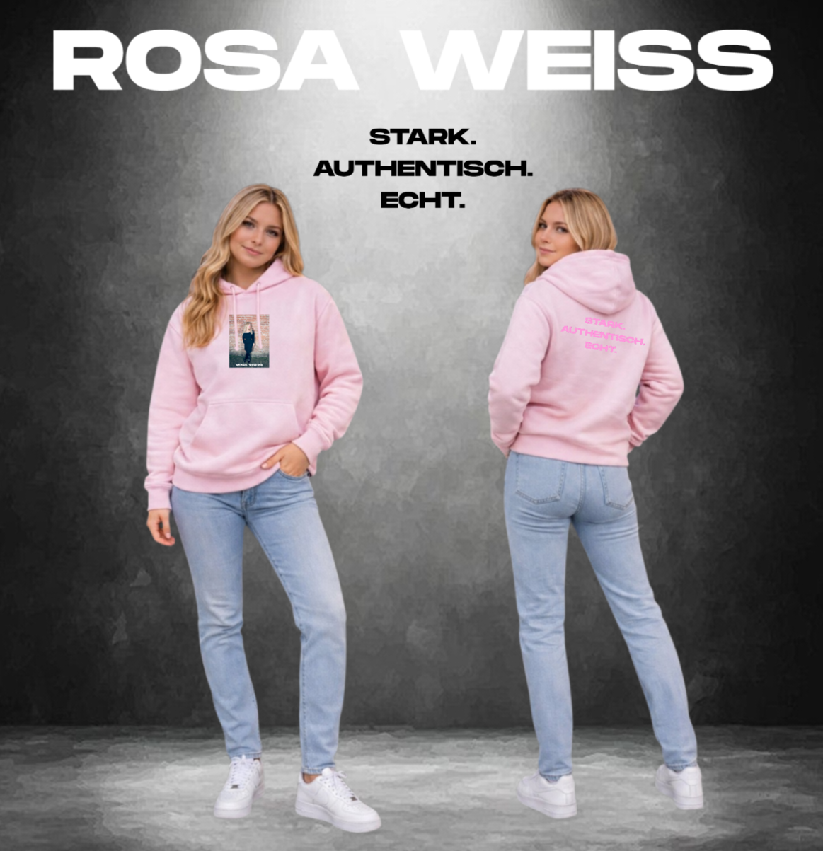ROSA WEISS - COVER Hoodie Unisex