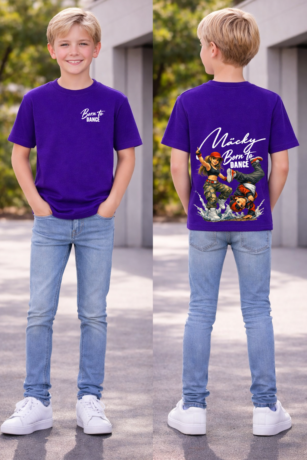 Born to Dance Kids Shirt Unisex
