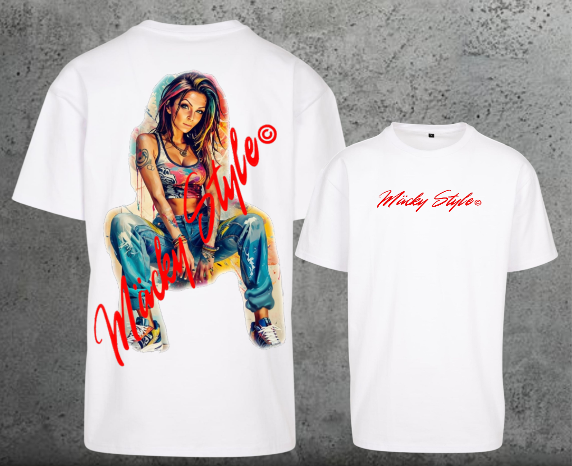 Mäcky Oversize Shirt Backprint