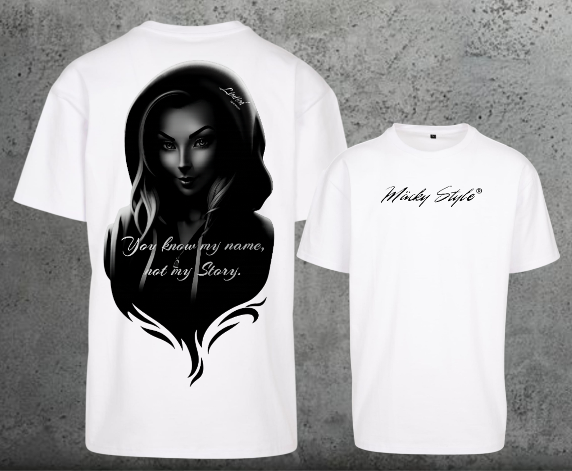 You know my name -  Oversize Shirt Backprint