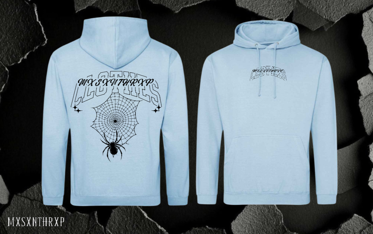 Clothes Spider Hoodie Unisex Backprint