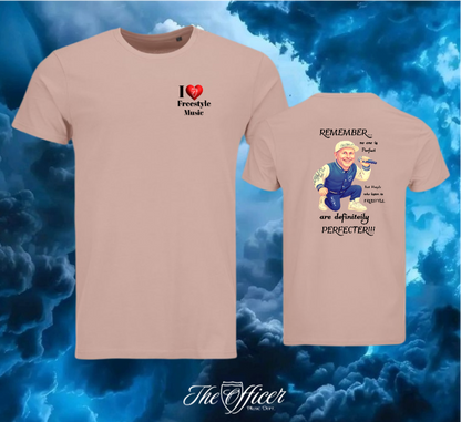 I love freestyle music Men Shirt Backprint Unisex