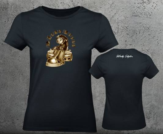 Racing Woman Shirt Frontprint