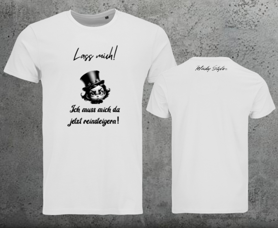 Lass mich Men Shirt Frontprint