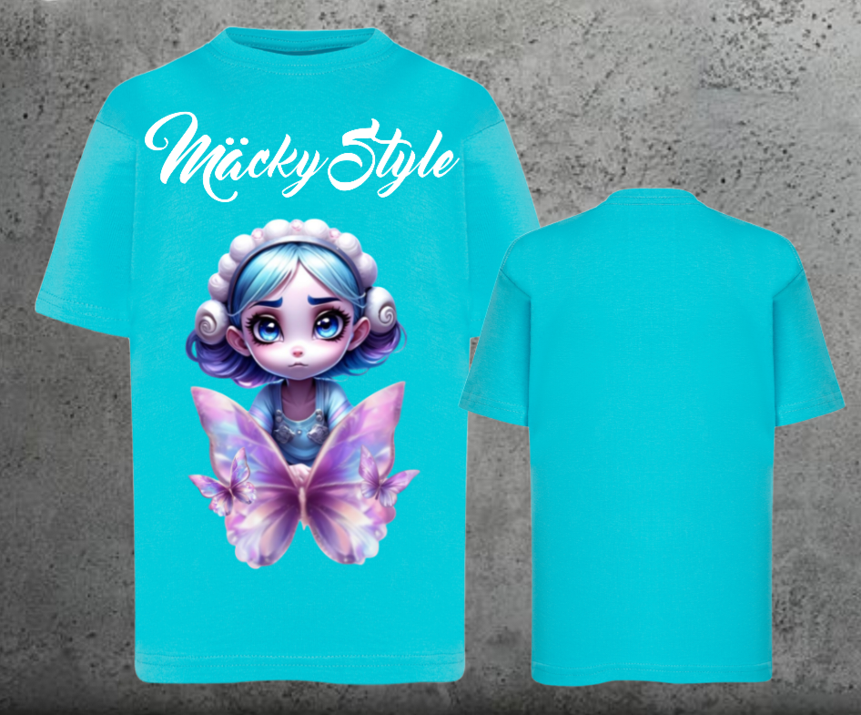 Butterfly-Fee Kids Shirt Unisex