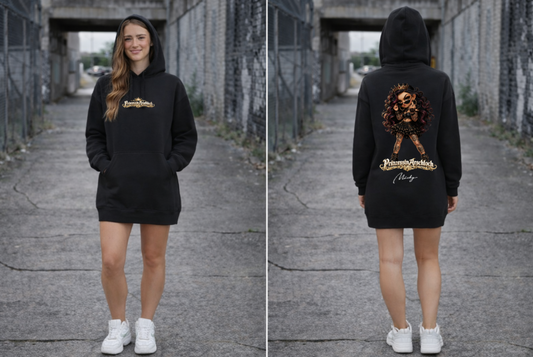 Prinzessin Arschloch Hoodie Dress