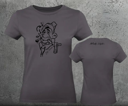 Mr.Weed Woman Shirt Frontprint