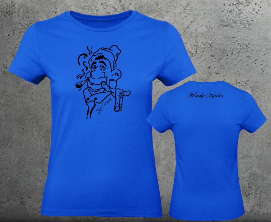 Mr.Weed Woman Shirt Frontprint