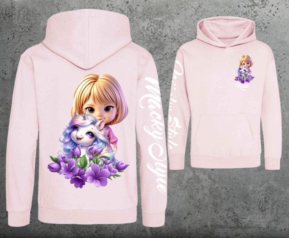 Little Angel Kids Hoodie Unisex