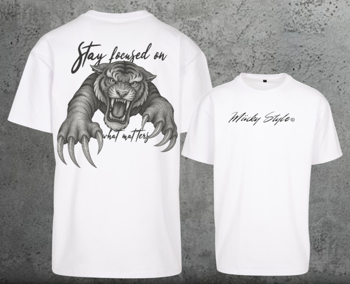 Tiger Oversize Shirt Backprint