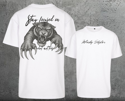 Tiger Oversize Shirt Backprint Unisex