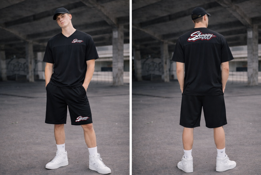 Shaggy Sport Set Short & Mesh T-Shirt Unisex