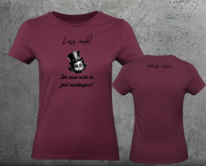 Maglietta Let Me Woman con stampa frontale