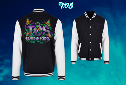 T.O.S. - Gift & Freiheit College Jacke Back/Frontprint Unisex