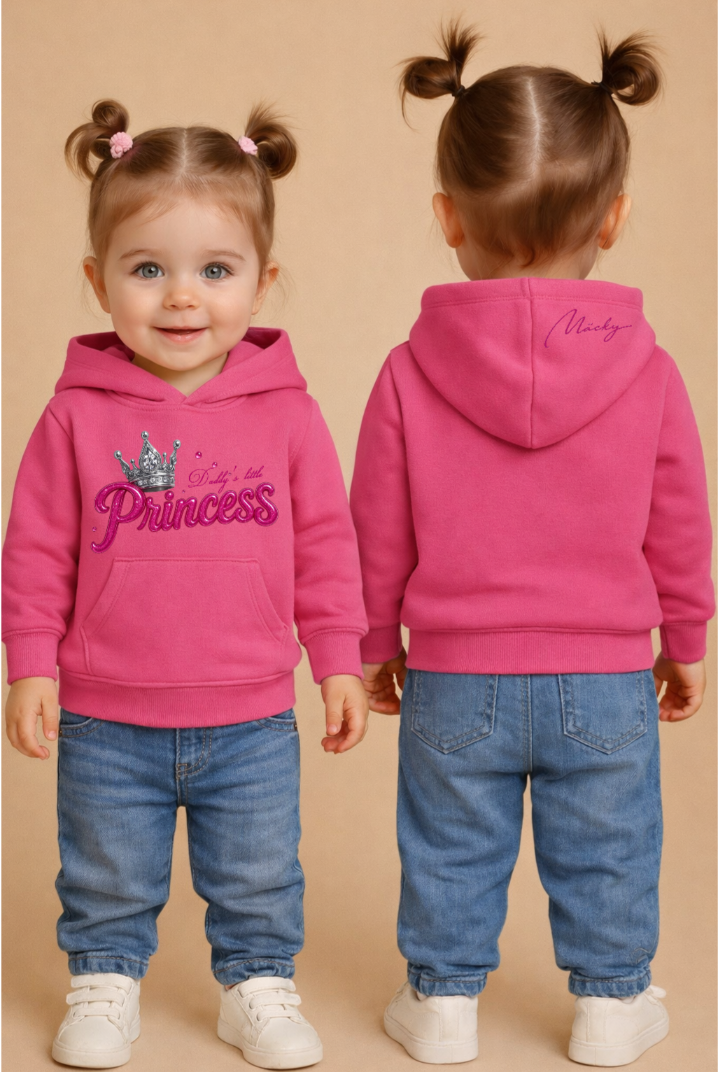 Felpa con cappuccio unisex MUSTER per bambini 