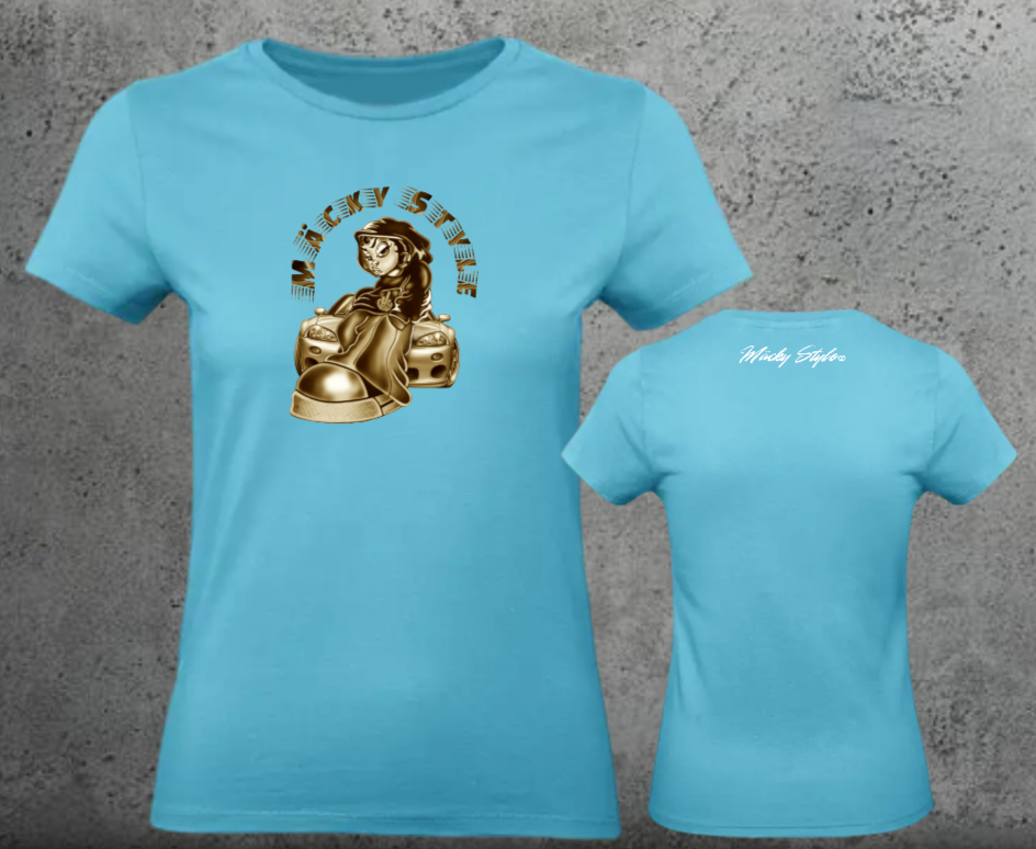 Racing Woman Shirt Frontprint