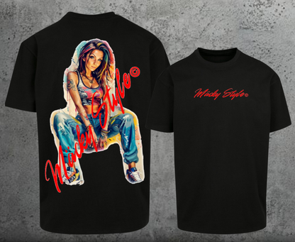 Mäcky Oversize Shirt Backprint Unisex