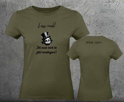 Maglietta Let Me Woman con stampa frontale