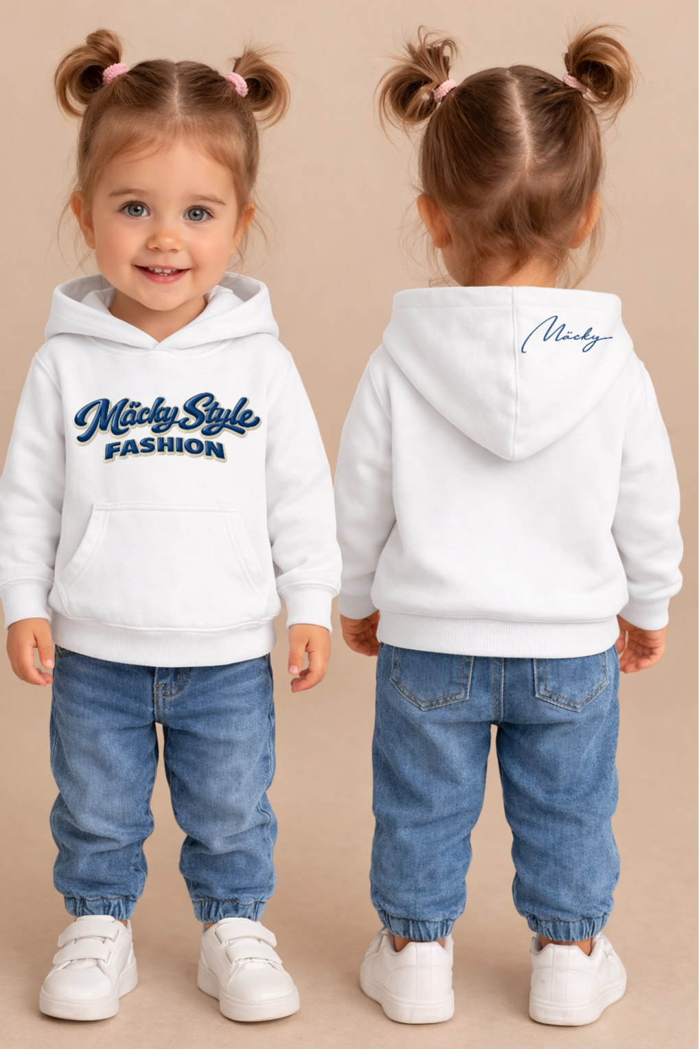 Felpa con cappuccio unisex MUSTER per bambini 