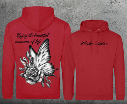 Butterfly Hoodie Unisex Backprint
