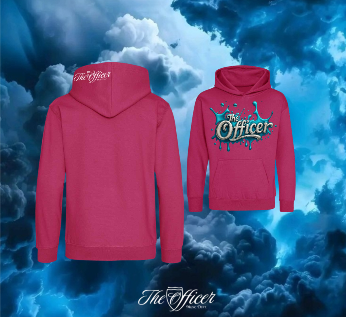 The Officer Kids Hoodie Unisex