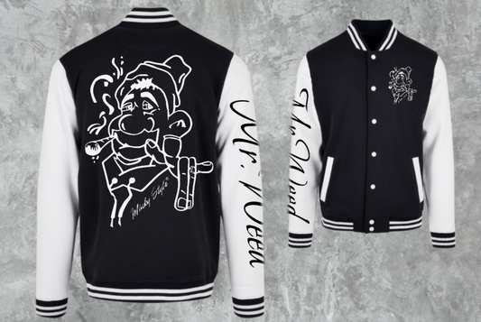 Mr. Weed College Jacke Back/Frontprint