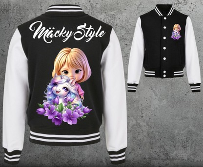 Little Angel Kids College Jacke Unisex