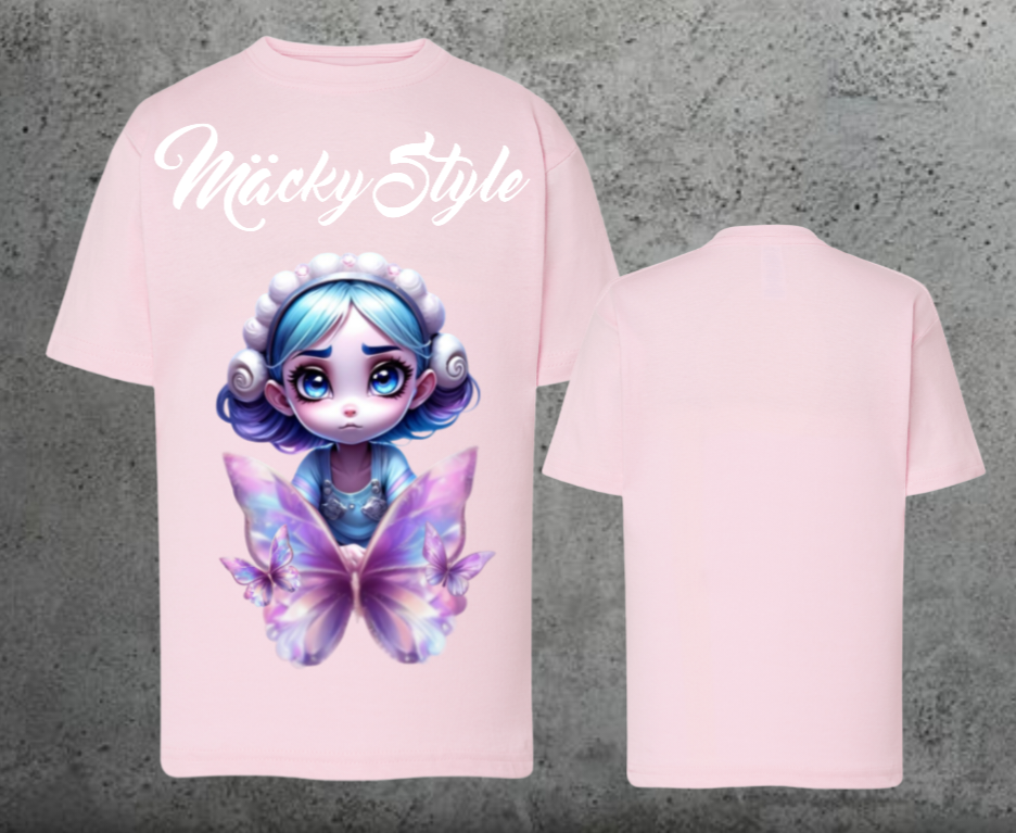 Butterfly-Fee Kids Shirt Unisex