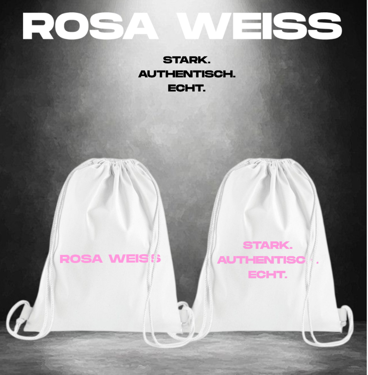 ROSA WEISS - STARK; AUTHENTISCH; ECHT Street Bag