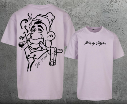 Mr.Weed Oversize Shirt Backprint Unisex