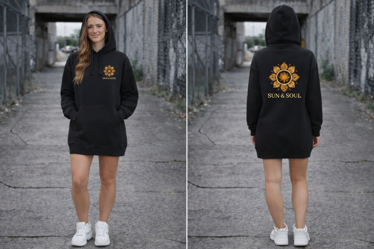 Sun & Soul Hoodie Dress