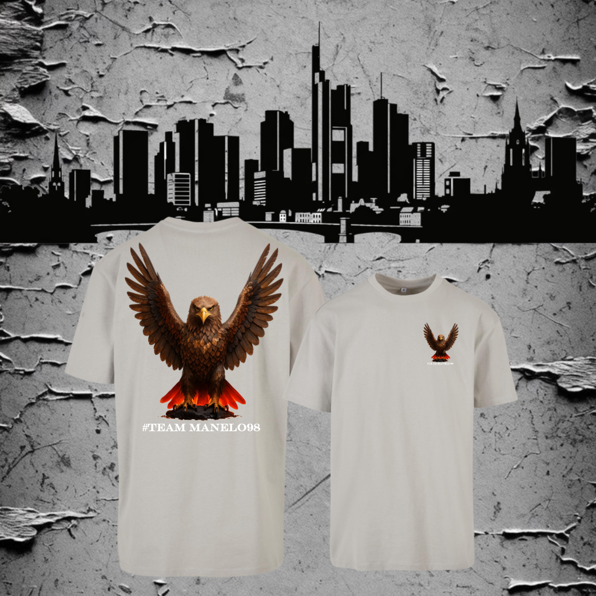 Manelo98 Oversize Shirt Backprint